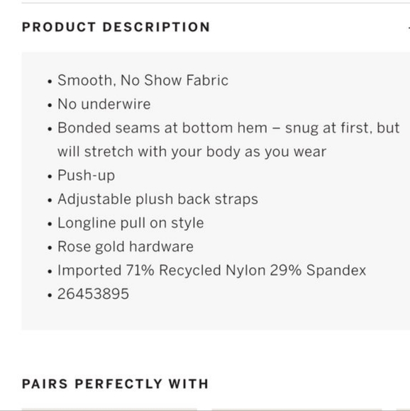 NWOT Vs Pink Loungin Wireless Push up Bra Chalk Voilet Sz XXL - Picture 7 of 7